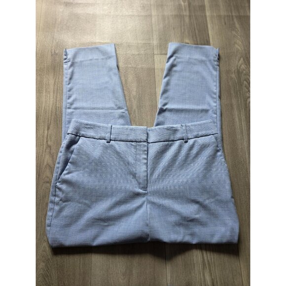 Talbots Womens Size 12 Hampshire Ankle Pants Light Blue - Picture 1 of 4